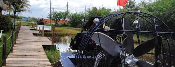Everglades Airboat Tours is one of Miami. FL.
