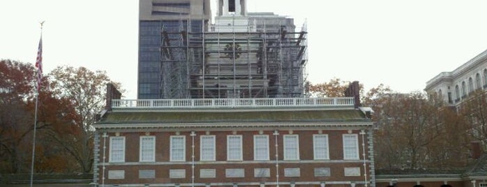 Independence Hall is one of Historical Sites Visited.