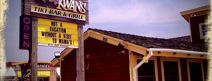Mama Kwan's Tiki Bar & Grill is one of OBX.