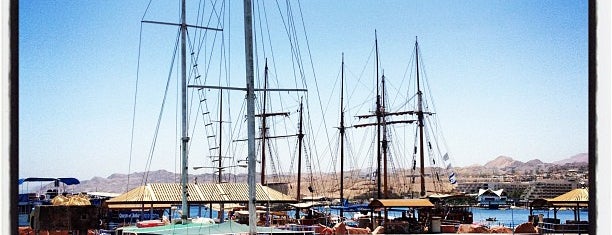 Eilat Yacht Marina is one of Tempat yang Disukai Zwer.