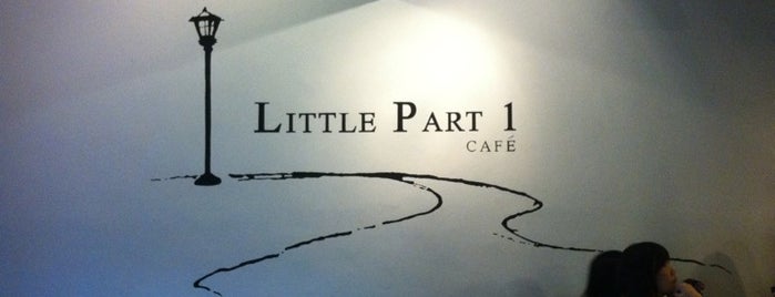 Little Part 1 Café is one of My cup of tea..