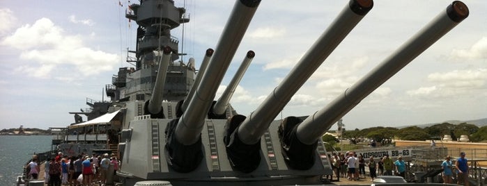 USS Missouri Memorial is one of My 'round the island tour.