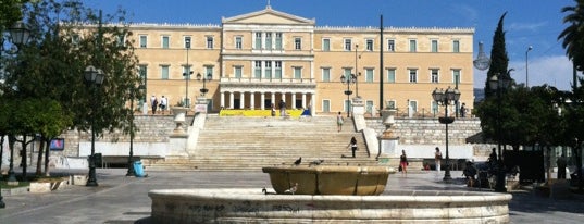 Syntagma Square is one of Athens sights&food.