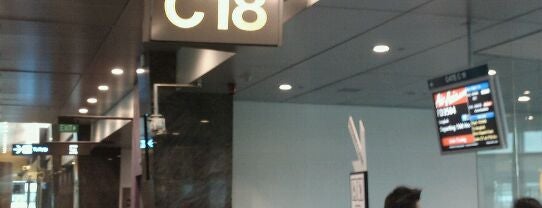Gate C18 is one of SIN Airport Gates.