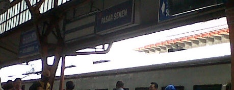 Stasiun Pasar Senen is one of Train Station in Java.