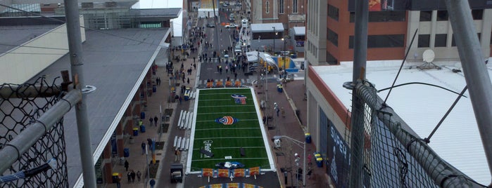Super Bowl Village is one of Hosting Superbowl XLVI Indianapolis, IN #visitUS.
