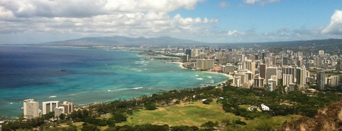 Diamond Head State Monument is one of Oahu.