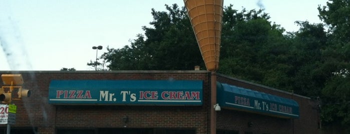 Mr. T's Pizza and Ice Cream is one of The 13 Best Places for Mint Chocolate in Chattanooga.