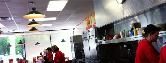 Huddle House is one of common.