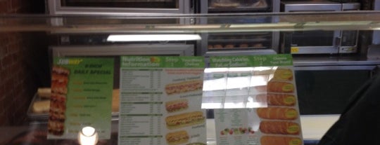 SUBWAY is one of Middlebury.