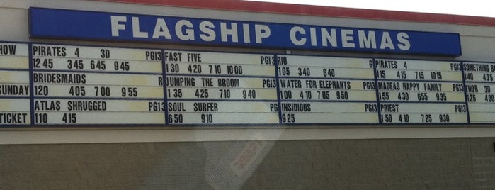 Flagship Cinemas New Bedford is one of Faves.