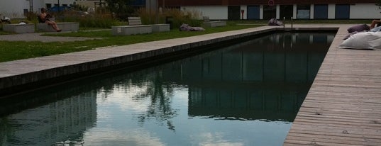 Pool Campus Neue Balan is one of Lieux sauvegardés par Martina.