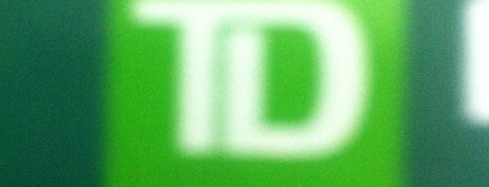 TD Bank is one of Places I frequent.