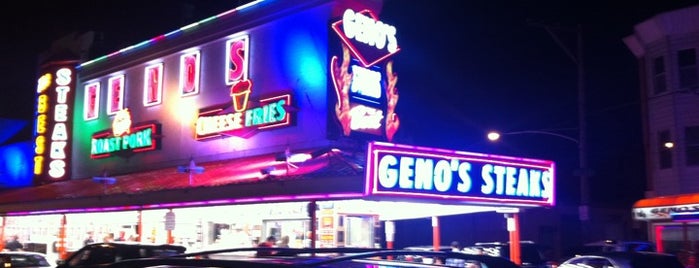Geno's Steaks is one of Must see spots visiting Philadelphia.