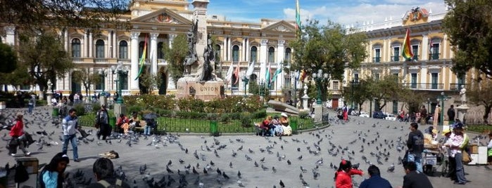 Plaza Murillo is one of Bolivia.