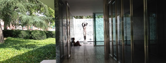 Mies van der Rohe Pavilion is one of Barcelona : Museums & Art Galleries.