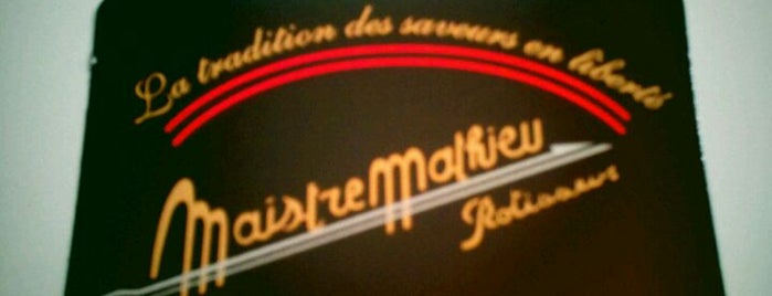 Les Rôtisseries de Maistre Mathieu is one of Un dej à Lamarck.