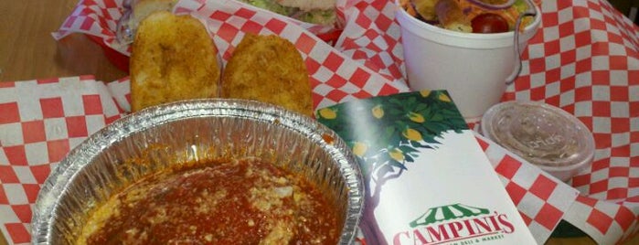 Campini's Italian Deli is one of Mark’s Liked Places.