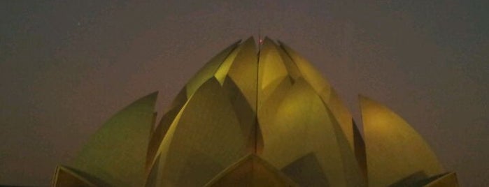 Lotus Temple (Bahá'í House of Worship) is one of Delhi Monuments.