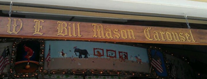Bill Mason Carousel is one of SF Bay Area carousels.