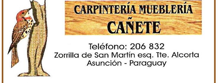 Carpintería Muebleria Cañete is one of Mi Familia.