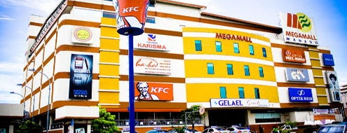 Mega Mall is one of Manado, North Sulawesi #4sqCities.