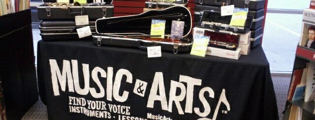 Music & Arts is one of music stores.