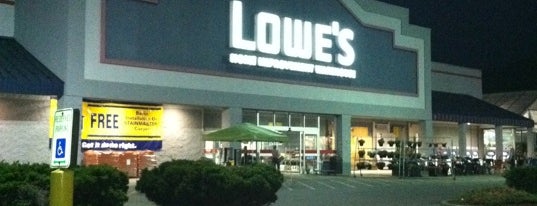 Lowe's is one of Places I have been.