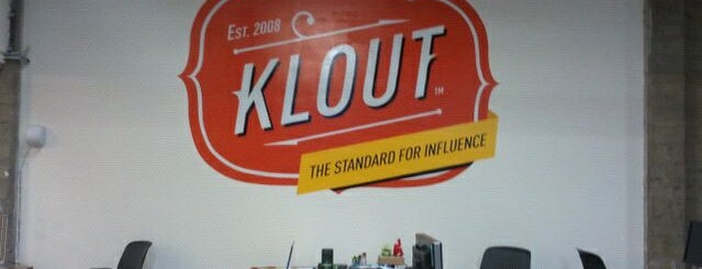 Klout is one of Social Media HQ.