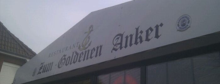 Restaurant Zum Goldenen Anker is one of Lugares favoritos de Thorsten.