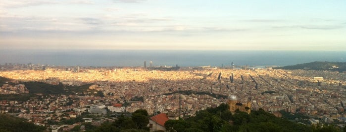 Tibidabo is one of Best places for Jaw dropping views of Barcelona.