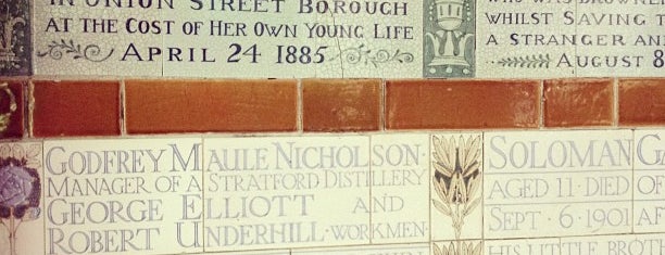 Postman's Park is one of Nerdy Places Around London.