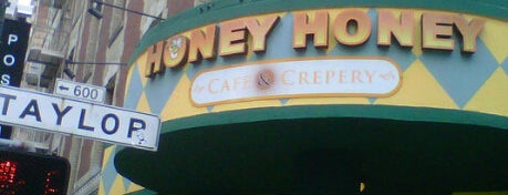 Honey Honey Cafe & Crepery is one of Eat at again.