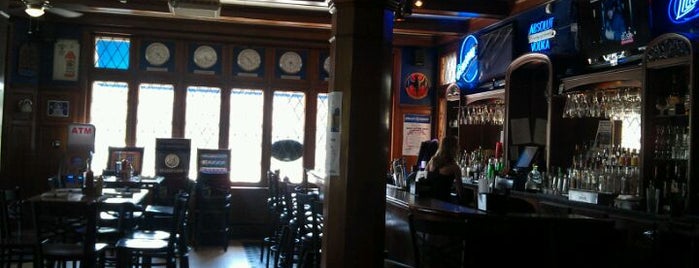 On The Clock Bar & Grill is one of Tempat yang Disukai Chuck.