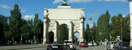 Siegestor is one of I love MUC :) #4sqcities.
