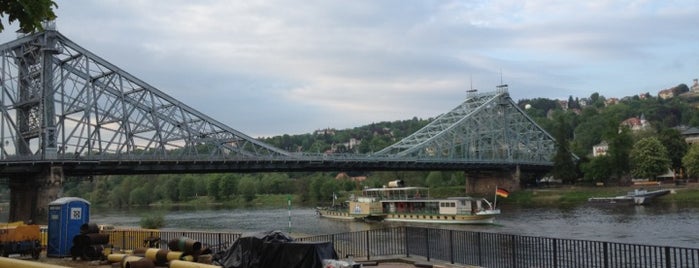 Loschwitz 'Blue Miracle' Bridge is one of StorefrontSticker #4sqCities: Dresden.