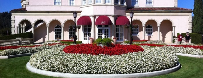 Ferrari-Carano Vineyards & Winery is one of Gorgeous, Burgeoning Wine Road Gardens.