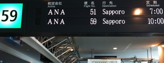 Gate 59 is one of 羽田空港ゲート/搭乗口.