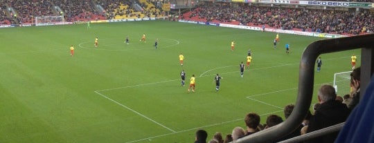 Vicarage Road Stadium is one of Football stadiums to visit!?.