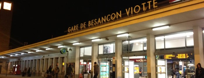 Gare SNCF de Besançon-Viotte is one of Veronika : понравившиеся места.