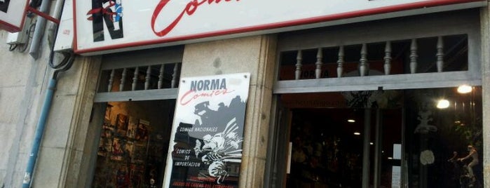 Norma Comics is one of Lugares favoritos de Javier.