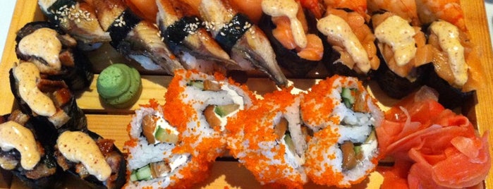 Cooshy Sushi is one of 10 Best Asian Restaurants in Almaty.