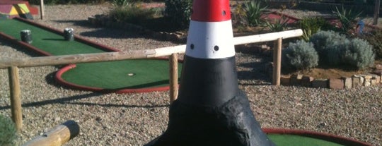 Mini golf is one of luc.