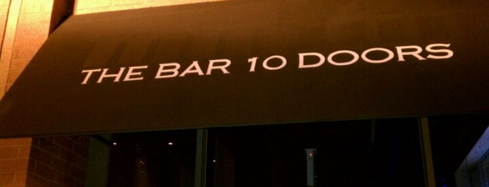 The Bar 10 Doors is one of สถานที่ที่บันทึกไว้ของ Ron.