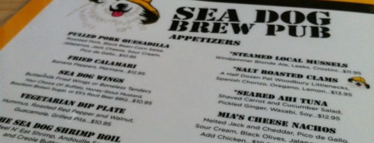 Sea Dog Brew Pub is one of Boston City Guide.