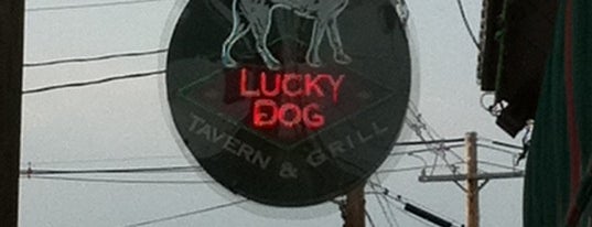 Lucky Dog Tavern & Grill is one of Tempat yang Disimpan Todd.