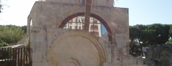 Basilica di San Saturnino is one of Chiese romaniche della Sardegna.