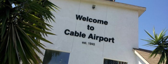 Cable Airport is one of California Airports.