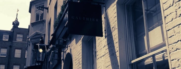 Gauthier Soho is one of London Eating.