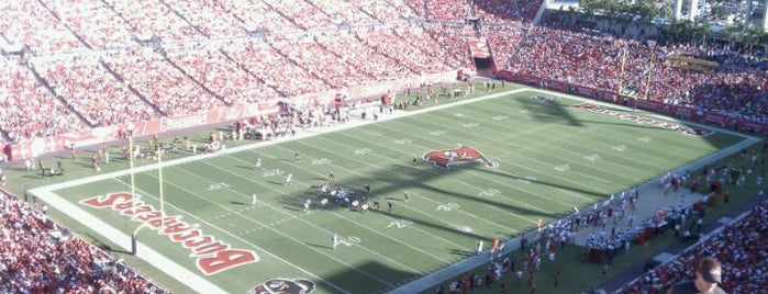 Raymond James Stadium is one of Top 10 Tourist Attractions in Tampa.